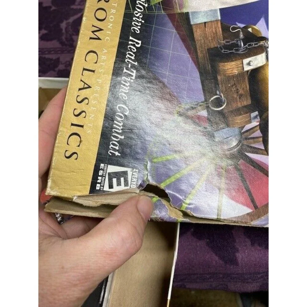 Sid Meier's Gettysburg! Big Box Computer Game Fraxis Electronic Arts (PC, 2000)